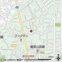 埼玉県春日部市藤塚1587周辺の地図