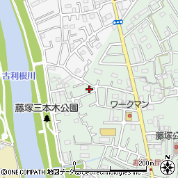 埼玉県春日部市藤塚1304周辺の地図