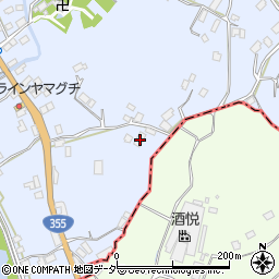 茨城県行方市富田1651周辺の地図