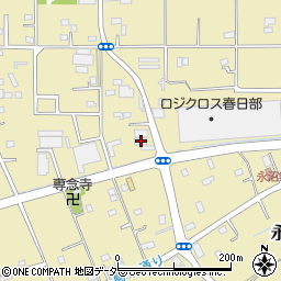 埼玉県春日部市永沼649周辺の地図