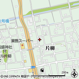 埼玉県坂戸市片柳周辺の地図