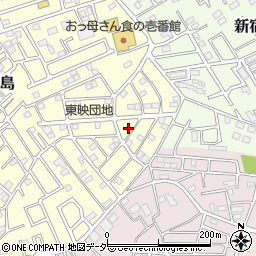 埼玉県春日部市米島820周辺の地図