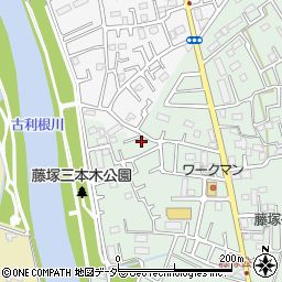 埼玉県春日部市藤塚1492周辺の地図
