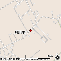 茨城県稲敷市月出里273-107周辺の地図