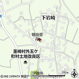 下岩崎農村集落センター周辺の地図