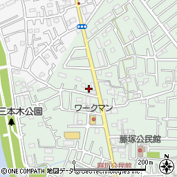 埼玉県春日部市藤塚1295周辺の地図