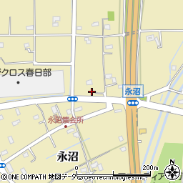 埼玉県春日部市永沼1029周辺の地図