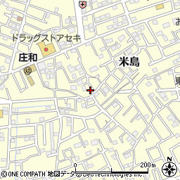 埼玉県春日部市米島991周辺の地図