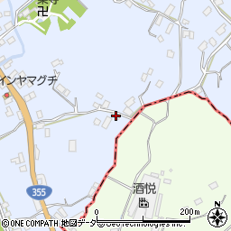 茨城県行方市富田1628周辺の地図