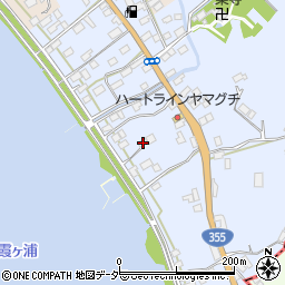 茨城県行方市富田48周辺の地図