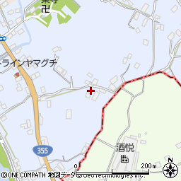 茨城県行方市富田1629周辺の地図