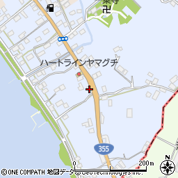 茨城県行方市富田45周辺の地図
