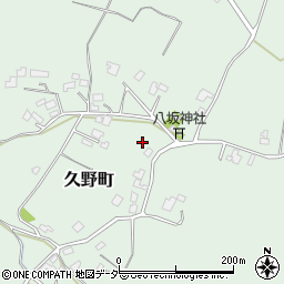 茨城県牛久市久野町2342周辺の地図