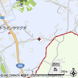 茨城県行方市富田1650周辺の地図