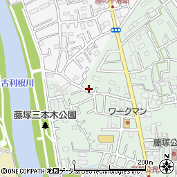 埼玉県春日部市藤塚1302周辺の地図