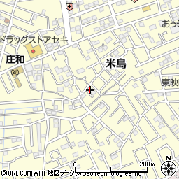 埼玉県春日部市米島916周辺の地図