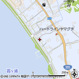 茨城県行方市富田54周辺の地図