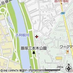 埼玉県春日部市藤塚1482周辺の地図