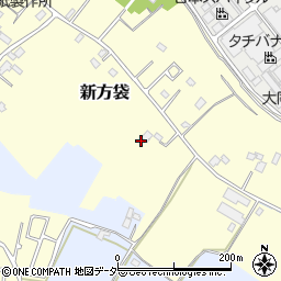 埼玉県春日部市新方袋336周辺の地図