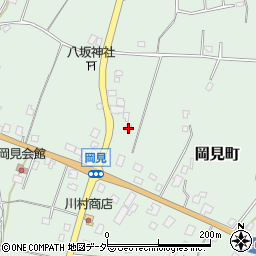 茨城県牛久市岡見町2243周辺の地図