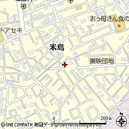 埼玉県春日部市米島867周辺の地図
