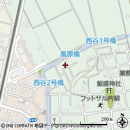 埼玉県坂戸市片柳721-15周辺の地図