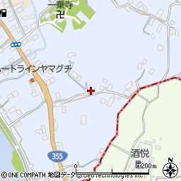 茨城県行方市富田1631周辺の地図