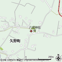 茨城県牛久市久野町2340周辺の地図