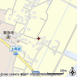 茨城県稲敷市上馬渡458周辺の地図