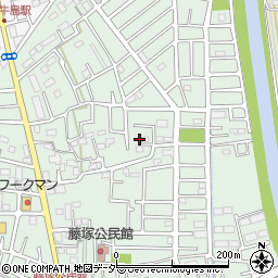 埼玉県春日部市藤塚1605周辺の地図