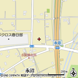 埼玉県春日部市永沼1053周辺の地図