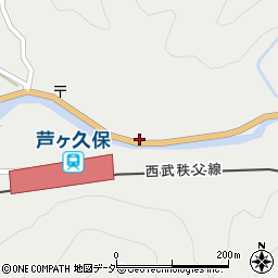 埼玉県秩父郡横瀬町芦ケ久保646周辺の地図