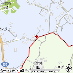 茨城県行方市富田1625周辺の地図