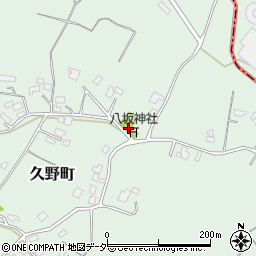 茨城県牛久市久野町2499周辺の地図