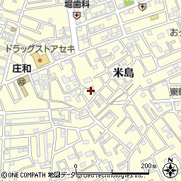 埼玉県春日部市米島990周辺の地図