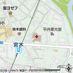 辰野町社協指定居宅介護支援事業所周辺の地図