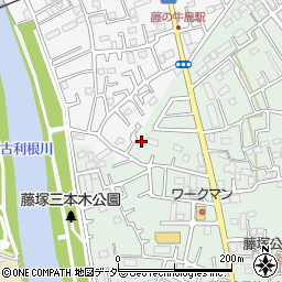 埼玉県春日部市藤塚1494周辺の地図