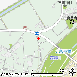 埼玉県坂戸市戸口354-1周辺の地図