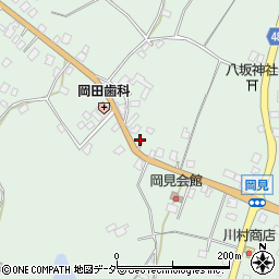 茨城県牛久市岡見町2185周辺の地図