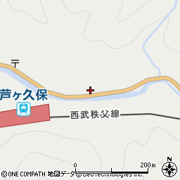 埼玉県秩父郡横瀬町芦ケ久保655周辺の地図