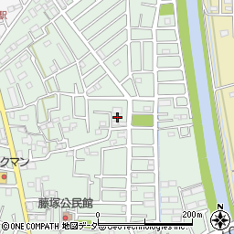 埼玉県春日部市藤塚1803周辺の地図