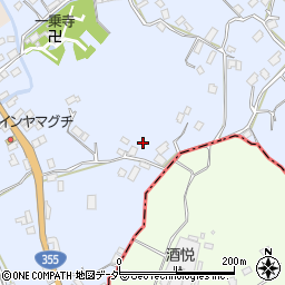 茨城県行方市富田1632周辺の地図