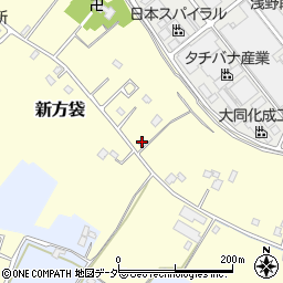 埼玉県春日部市新方袋297周辺の地図