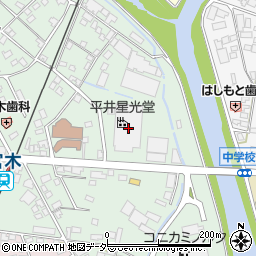 平井星光堂周辺の地図