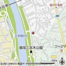 埼玉県春日部市牛島39周辺の地図