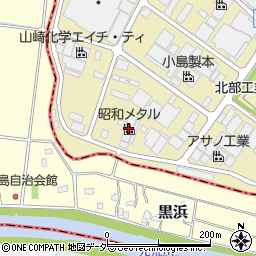 昭和メタル周辺の地図