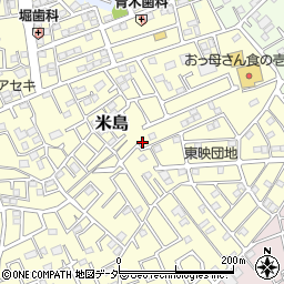 埼玉県春日部市米島851周辺の地図
