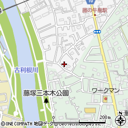 埼玉県春日部市牛島5周辺の地図