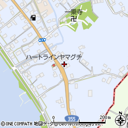 茨城県行方市富田252周辺の地図