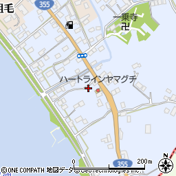 茨城県行方市富田59周辺の地図